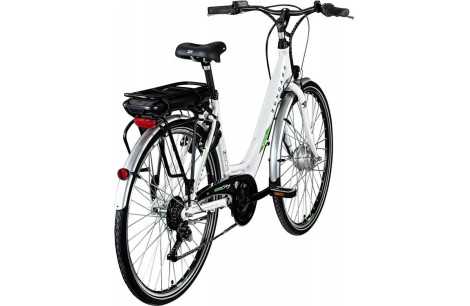 Rower Elektryczny Damski Miejski 28 250W Aluminium Shimano Bagażnik Światła - 6