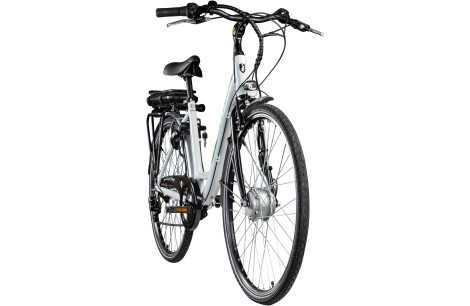 Rower Elektryczny Damski Miejski 28 250W Aluminium Shimano Bagażnik Światła - 7