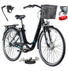 Rower Elektryczny Miejski 28" Alu Nexus 25km/h 250W Męski Damski Światła - 1
