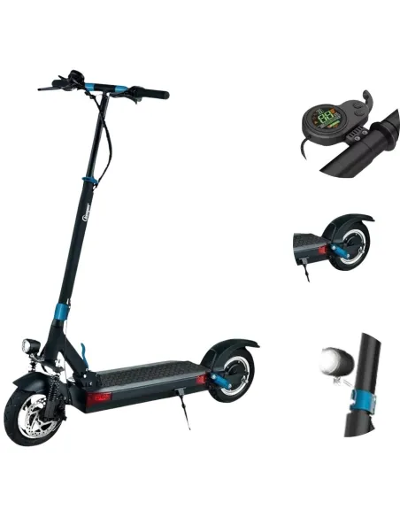 Hulajnoga Elektryczna Beeper Max Światła 3 Tryby USB 500W 20km/h 35 km