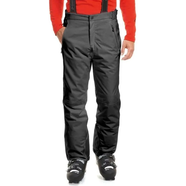 Męskie Spodnie Narciarskie Maier Sports Anton 2 Zimowe Rozmiar L 52 Czarny