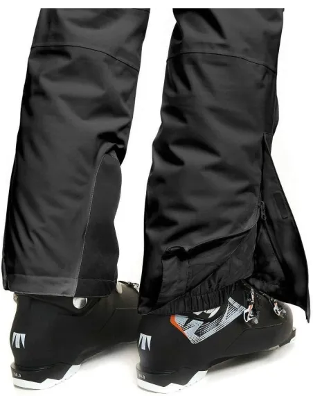 Męskie Spodnie Narciarskie Maier Sports Anton 2 Zimowe Rozmiar L 52 Czarny