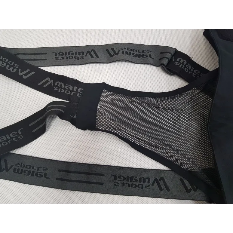 Męskie Spodnie Narciarskie Maier Sports Anton 2 Zimowe Rozmiar L 52 Czarny