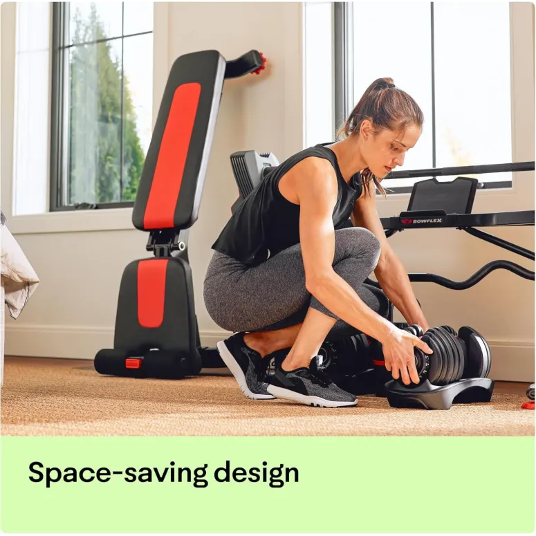 Ławka Treningowa Do Ćwiczeń Bowflex 5.1S Regulowana Składana Skośna