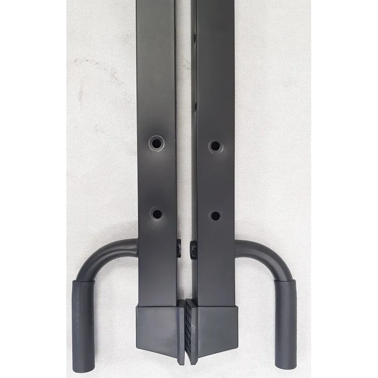 Poręcz Stacjonarna Regulowana ISE Drążek Uchwyty Do Ćwiczeń Dipów Mocna