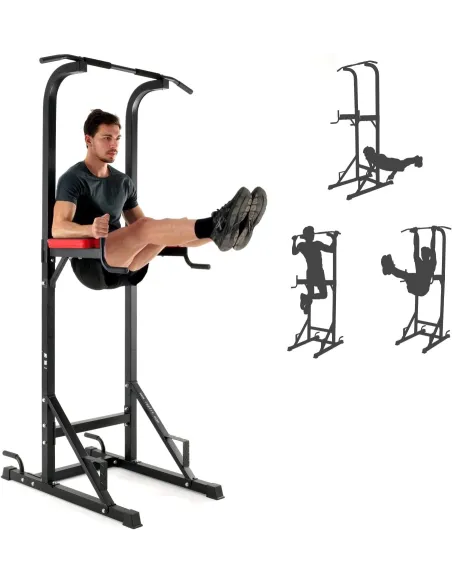 Poręcz Stacjonarna Regulowana ISE Drążek Uchwyty Do Ćwiczeń Dipów Mocna