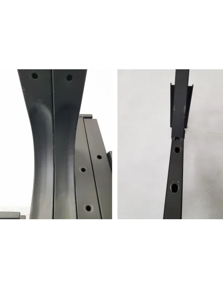 Poręcz Stacjonarna Regulowana ISE Drążek Uchwyty Do Ćwiczeń Dipów Mocna