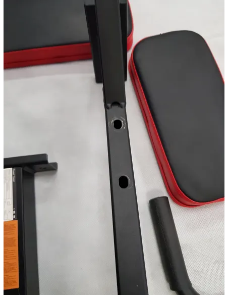 Poręcz Stacjonarna Regulowana ISE Drążek Uchwyty Do Ćwiczeń Dipów Mocna