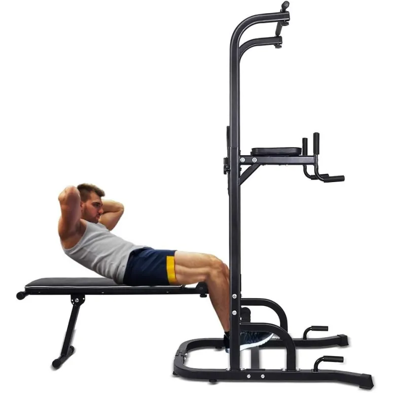 Poręcz Stacjonarna Regulowana Drążek Uchwyty Do Ćwiczeń Dipów Mocna