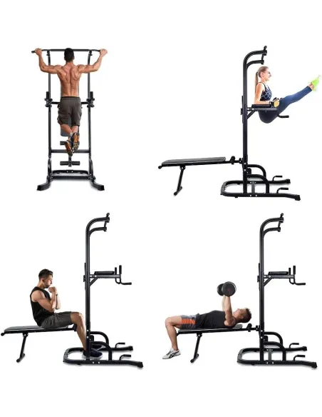 Poręcz Stacjonarna Regulowana Drążek Uchwyty Do Ćwiczeń Dipów Mocna