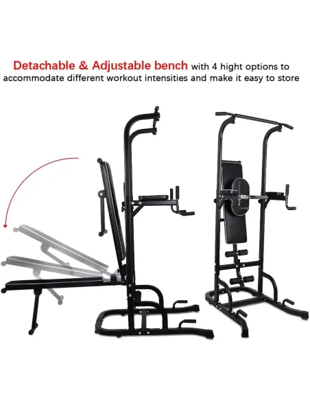 Poręcz Stacjonarna Regulowana Drążek Uchwyty Do Ćwiczeń Dipów Mocna