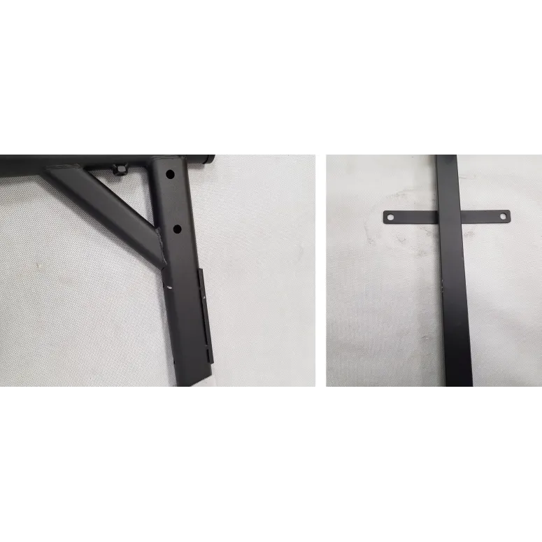 Poręcz Stacjonarna Regulowana Drążek Uchwyty Do Ćwiczeń Dipów Mocna