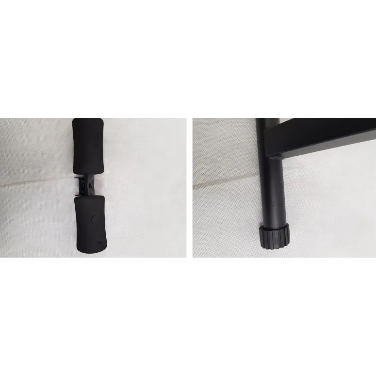 Poręcz Stacjonarna Regulowana Drążek Uchwyty Do Ćwiczeń Dipów Mocna