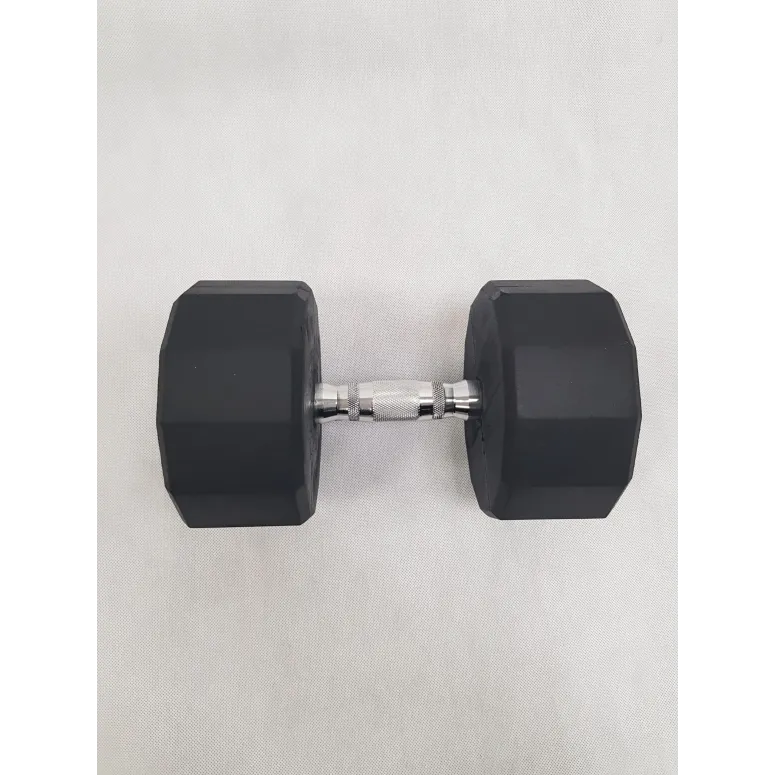 Hantla Żeliwna Zerro Powlekana Gumowana Ciężarek Do Ćwiczeń 25 kg