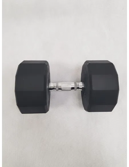 Hantla Żeliwna Zerro Powlekana Gumowana Ciężarek Do Ćwiczeń 25 kg
