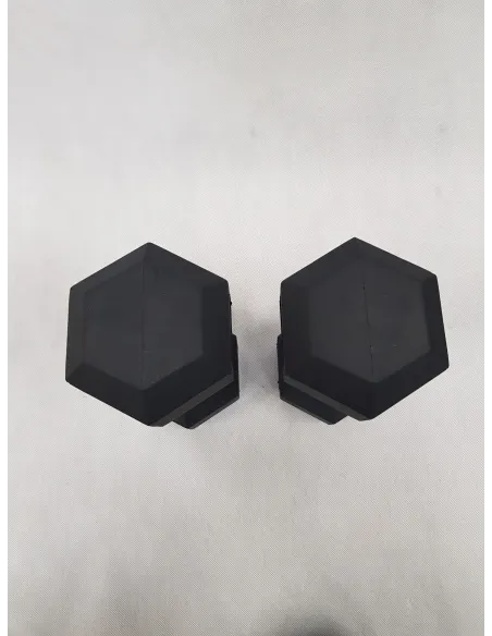 Hantle Treningowe Krótkie 20kg Hexbell Dumbbell Stalowe Wytrzymałe 2x10kg