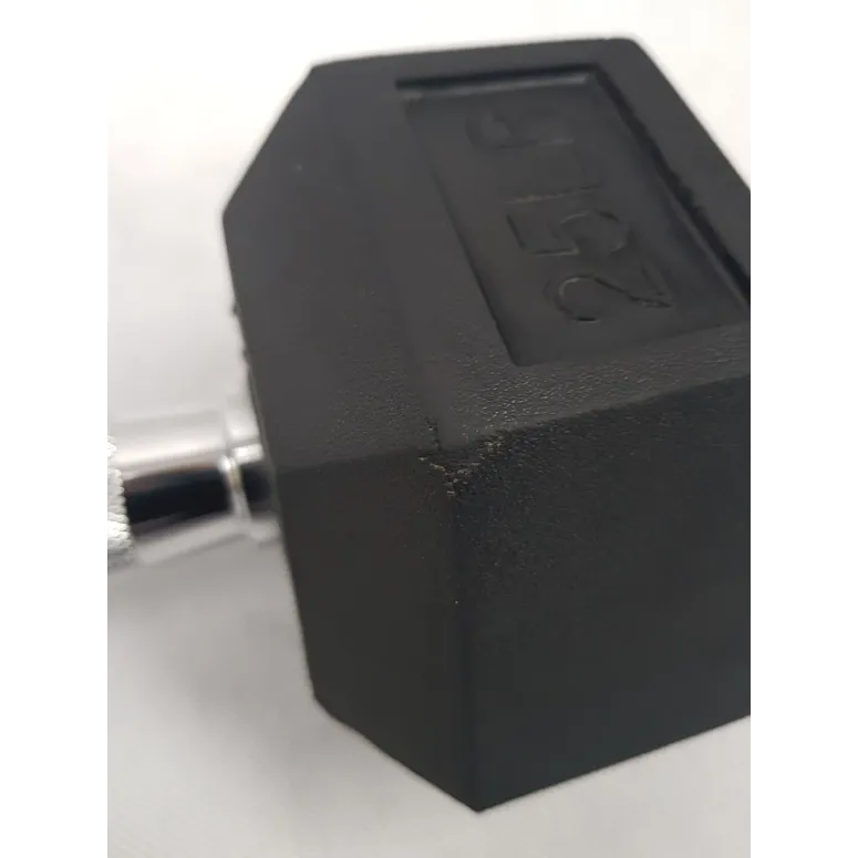 Hantle Treningowe Krótkie 20kg Hexbell Dumbbell Stalowe Wytrzymałe 2x10kg