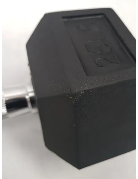 Hantle Treningowe Krótkie 20kg Hexbell Dumbbell Stalowe Wytrzymałe 2x10kg