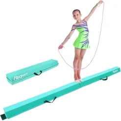 Równoważnia Belka Gimnastyczna Do Ćwiczeń Składana FBSPORT 240 cm EVA