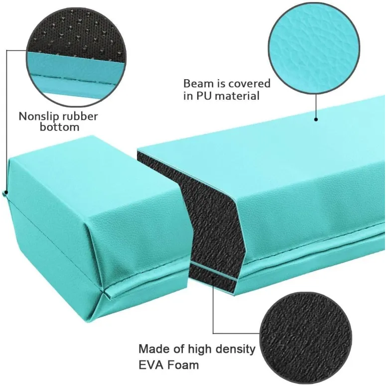 Równoważnia Belka Gimnastyczna Do Ćwiczeń Składana FBSPORT 240 cm EVA