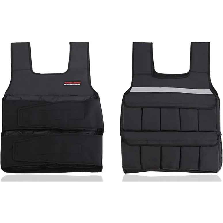 Kamizelka Obciążeniowa Do Ćwiczeń Treningowa Crossfit TrainHard 15 kg