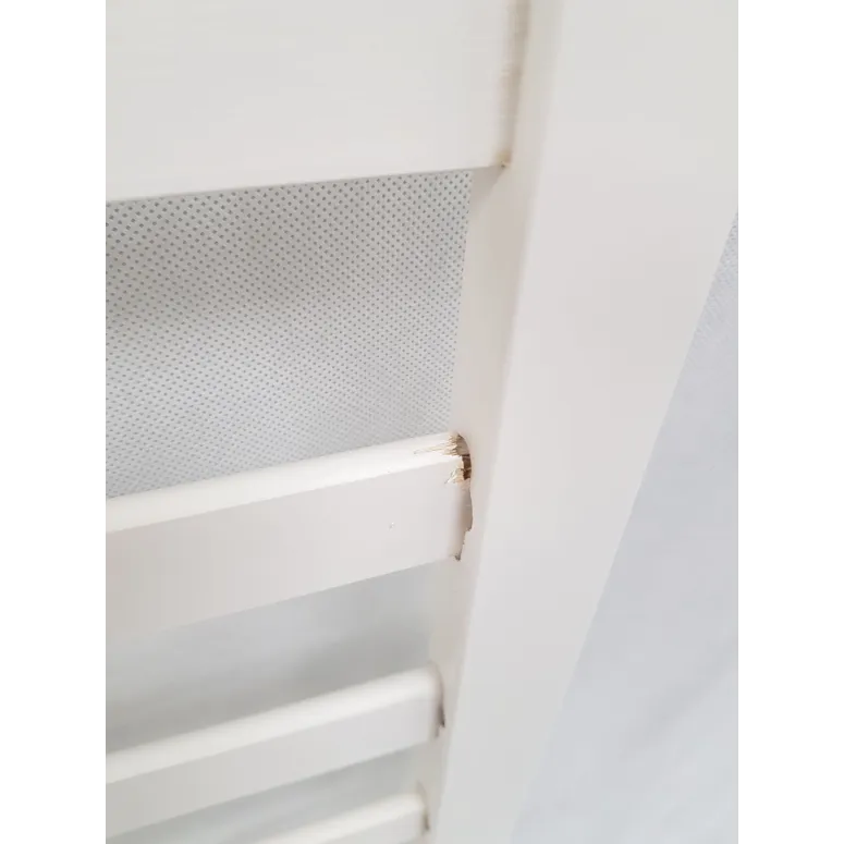 Łóżeczko Dziecięce ROBA KOMBI Adam and Owl Drewniane 140x70 cm Białe