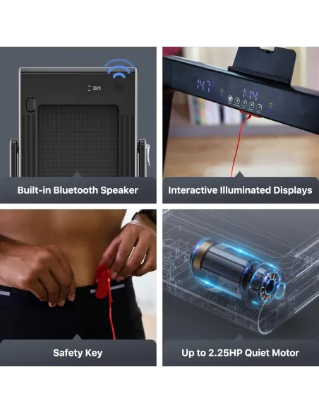 Bieżnia Elektryczna 12 km/h 3w1 Mobvoi Home PRO Składana Do 120 kg