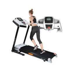 Bieżnia Elektryczna Składana ISE SY-1003 Domowa Trening Regulacja 14 km/h
