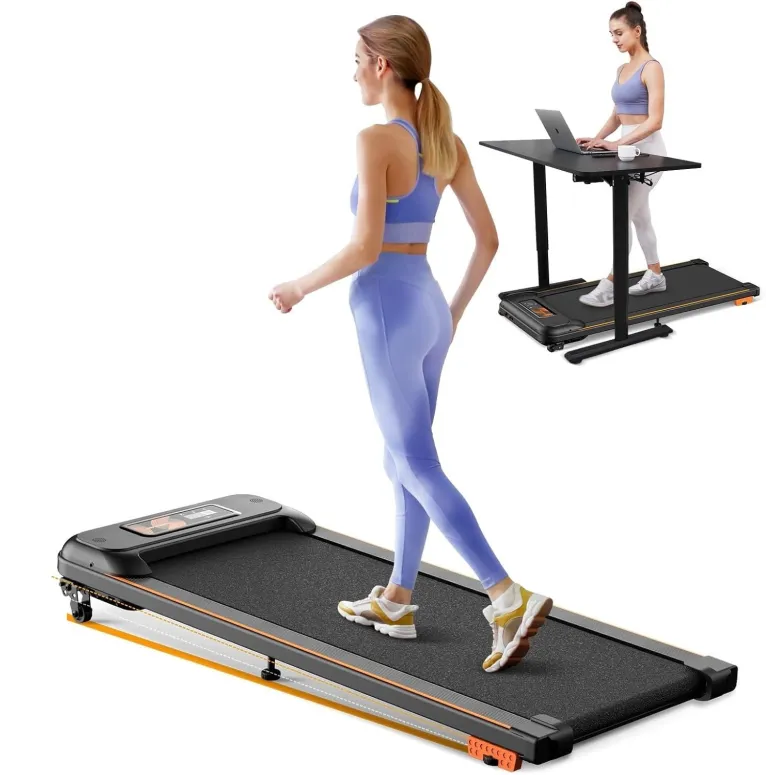 Bieżnia Elektryczna Pod Łóżko Składana Domowa Kąt Nachylenia Do 120 KG