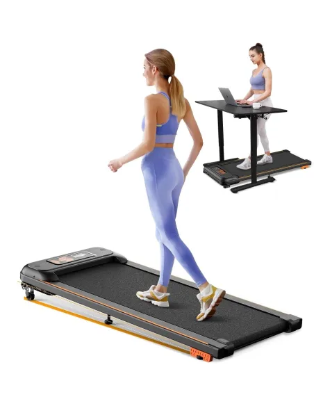 Bieżnia Elektryczna Pod Łóżko Składana Domowa Kąt Nachylenia Do 120 KG