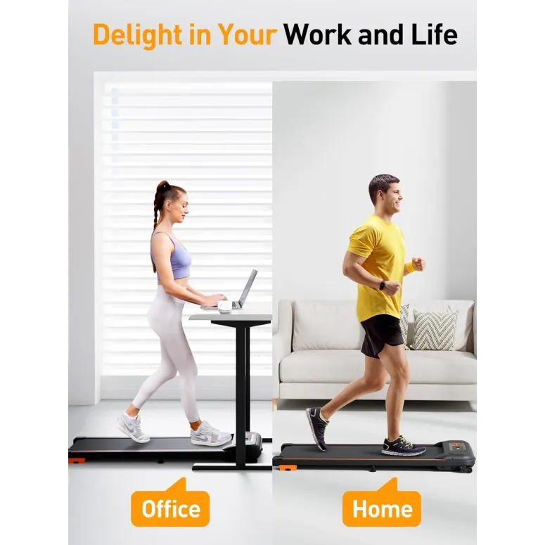 Bieżnia Elektryczna Pod Łóżko Składana Domowa Kąt Nachylenia Do 120 KG