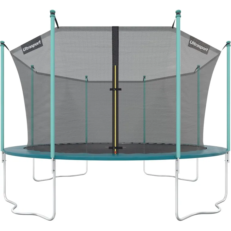 Trampolina Ogrodowa Dla Dzieci Dziecięca Ultrasport Wave 366cm Max 150kg