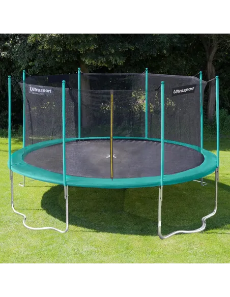 Trampolina Ogrodowa Dla Dzieci Dziecięca Ultrasport Wave 366cm Max 150kg