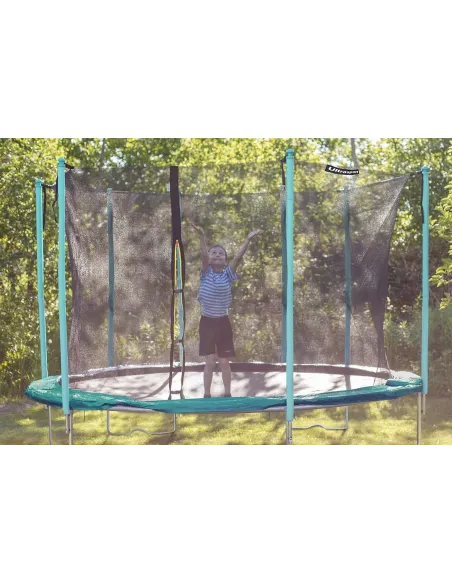 Trampolina Ogrodowa Dla Dzieci Dziecięca Ultrasport Wave 366cm Max 150kg