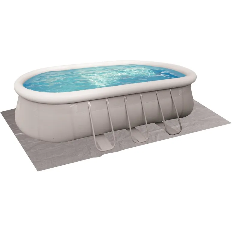 Basen Stelażowy Owalny Jilong Avenli 10kL UltraFrame Ogrodowy 540x304x106cm