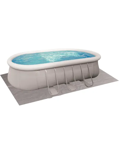 Basen Stelażowy Owalny Jilong Avenli 10kL UltraFrame Ogrodowy 540x304x106cm