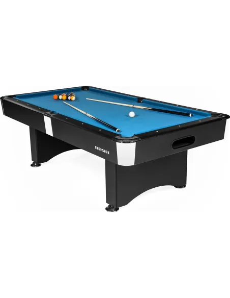 Stół Bilardowy Zestaw Buckshot Manhattan 7ft Niebieski 213 x 122 x 79 cm