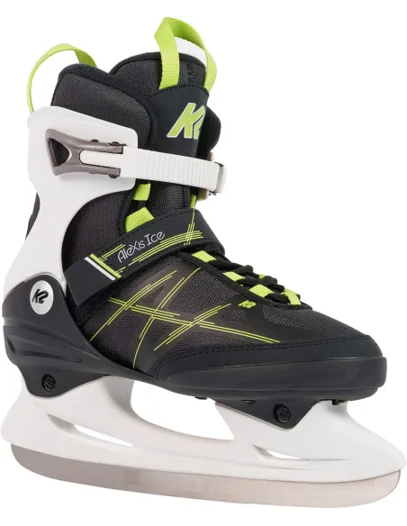 Łyżwy Damskie Rekreacyjne K2 Alexis Ice Szaro-Zielone Roz. 39,5 (25,5 cm)