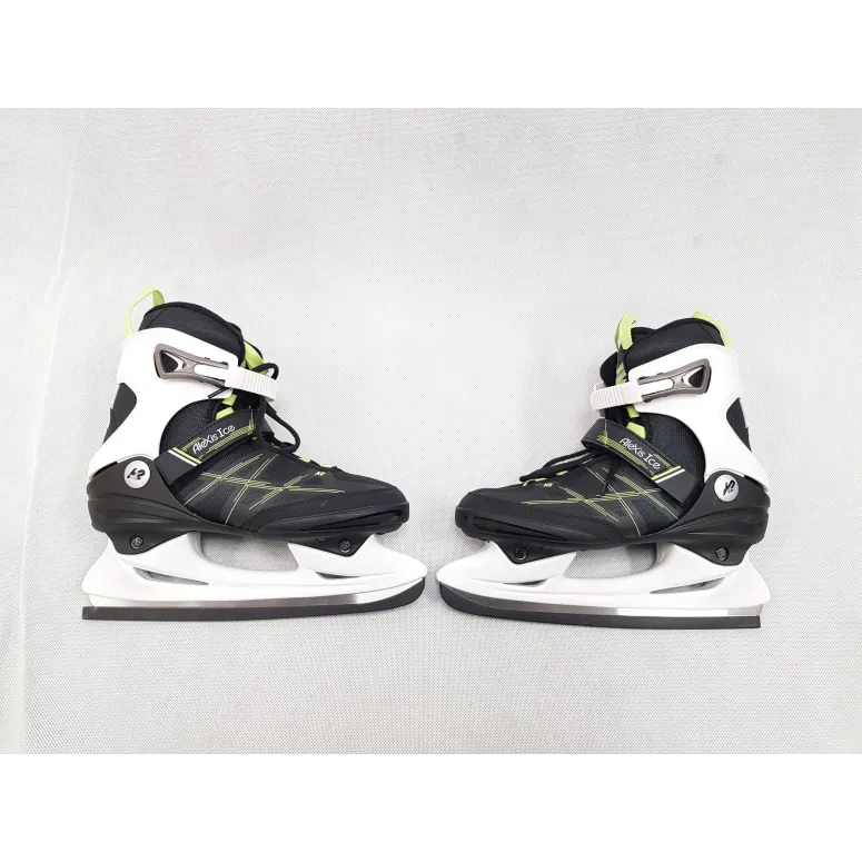 Łyżwy Damskie Rekreacyjne K2 Alexis Ice Szaro-Zielone Roz. 39,5 (25,5 cm)