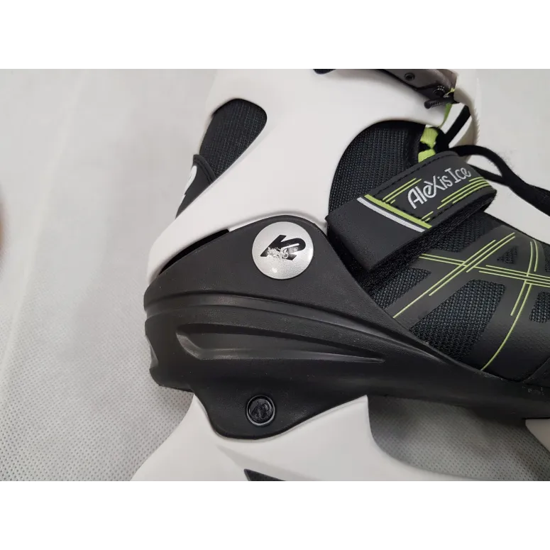 Łyżwy Damskie Rekreacyjne K2 Alexis Ice Szaro-Zielone Roz. 39,5 (25,5 cm)