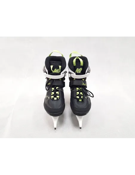 Łyżwy Damskie Rekreacyjne K2 Alexis Ice Szaro-Zielone Roz. 39,5 (25,5 cm)