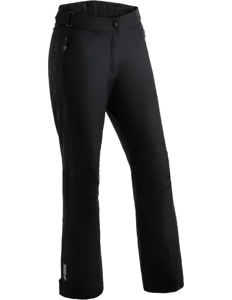 Damskie Spodnie Narciarskie Maier Sports Resi 2 Czarne Rozmiar 3XL 48