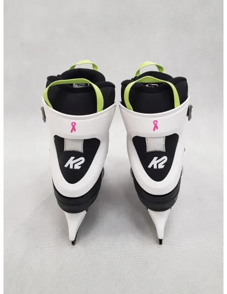 Łyżwy Damskie Rekreacyjne K2 Alexis Ice Szaro-Zielone Roz. 40,5 (26,5 cm)