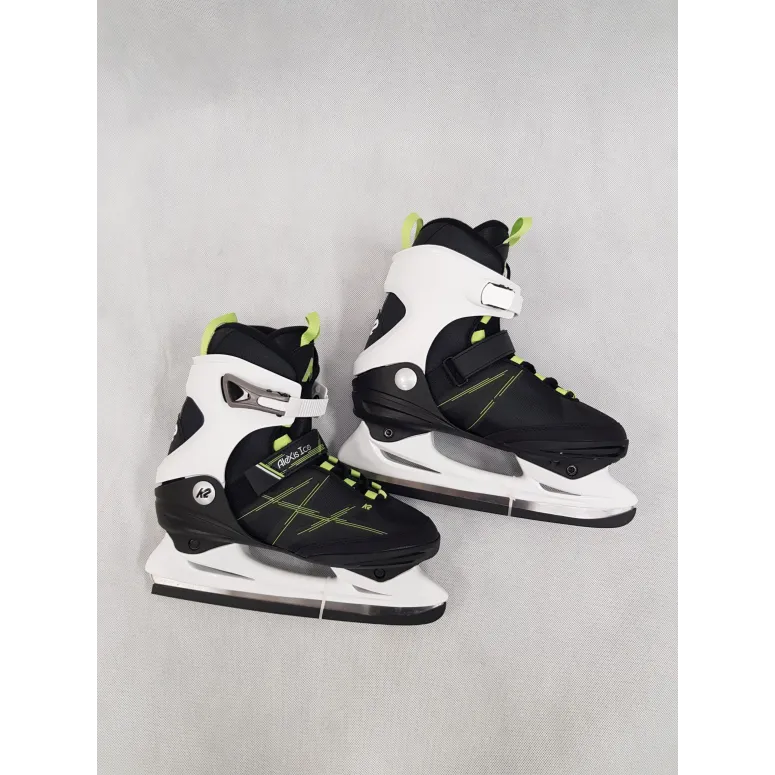 Łyżwy Damskie Rekreacyjne K2 Alexis Ice Szaro-Zielone Roz. 40,5 (26,5 cm)