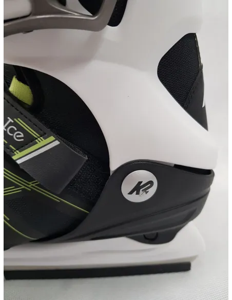 Łyżwy Damskie Rekreacyjne K2 Alexis Ice Szaro-Zielone Roz. 40,5 (26,5 cm)