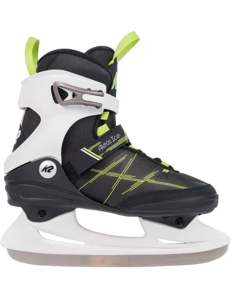 Łyżwy Damskie Rekreacyjne K2 Alexis Ice Szaro-Zielone Roz. 39,5 (25,5 cm)