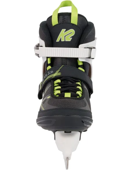 Łyżwy Damskie Rekreacyjne K2 Alexis Ice Szaro-Zielone Roz. 39,5 (25,5 cm)