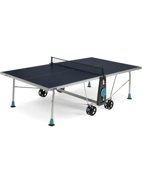 Stół Do Tenisa Stołowego Cornilleau 200x Outdoor Niebieski Składany 5 mm