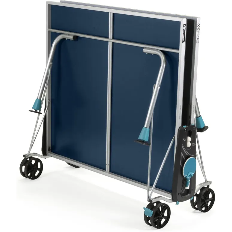 Stół Do Tenisa Stołowego Cornilleau 200x Outdoor Niebieski Składany 5 mm