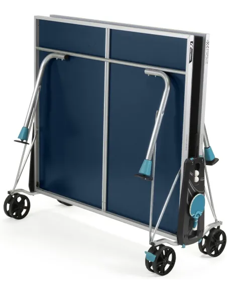 Stół Do Tenisa Stołowego Cornilleau 200x Outdoor Niebieski Składany 5 mm